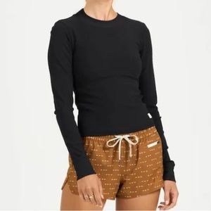 Vuori Long-Sleeve Mudra Fitted Tee Women’s Small